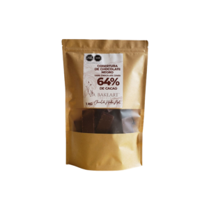 Cobertura Chocolate Oscuro al 64% de Cacao (Bolsa de 1 KG)